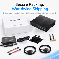 Mini PC de jeu avec processeur Intel Core I5-12400F et carte graphique RTX 4060 8 Go, ordinateur compact avec prise en charge DDR5 pour le travail et le divertissement