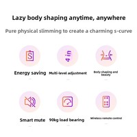 Machine amincissante pour perte de graisse, outil de brûlage du ventre pour personne paresseuse, tonificateur abdominal vibrant, plaque vibrante pour la perte de graisse et le renforcement musculaire, PC 90kg