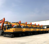 Mini-excavatrice sur chenilles de 1,5 tonne avec cabine climatisée