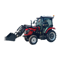 Tractor Robusto de 140HP con Tracción en las Cuatro Ruedas para Agricultura Moderna, Arado y Labranza, con Motor de Alta Potencia e Hidráulica Resistente