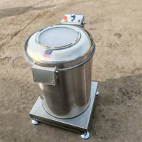 Machine de déshydratation centrifuge rotative industrielle en acier inoxydable pour la laitue, les chips de pommes de terre, les frites et les légumes