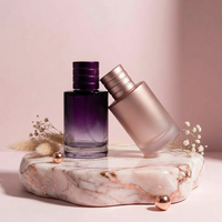 Flacon de parfum en verre de luxe personnalisable Anding, cylindrique, vide, 50 ml, 100 ml, avec pompe, Botella De Perfume