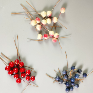 Module <span class=keywords><strong>de</strong></span> décoration artificielle <span class=keywords><strong>en</strong></span> mousse, fruits artificiels bleuets, pour <span class=keywords><strong>couronne</strong></span> <span class=keywords><strong>de</strong></span> Noël, mariage et décoration intérieure - Product Image 4