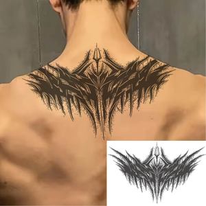 Japanese Style Semi Permanent <b>Tattoo</b> Stickers Waterproof Eco Friendly <b>Paper</b> Herbal Body Face Lasting 2 Weeks - Product Image 1