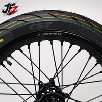 Kit de roues de vélo électrique haute performance 17 pouces 100/80-17 130/70-17 Pneus tout-terrain pour Surron Ultra Bee Talaria MX4 MX5 Électrique