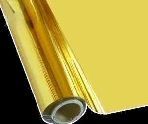 Reflective Gold Coated Metalized Mylar Pet Packaging Film
