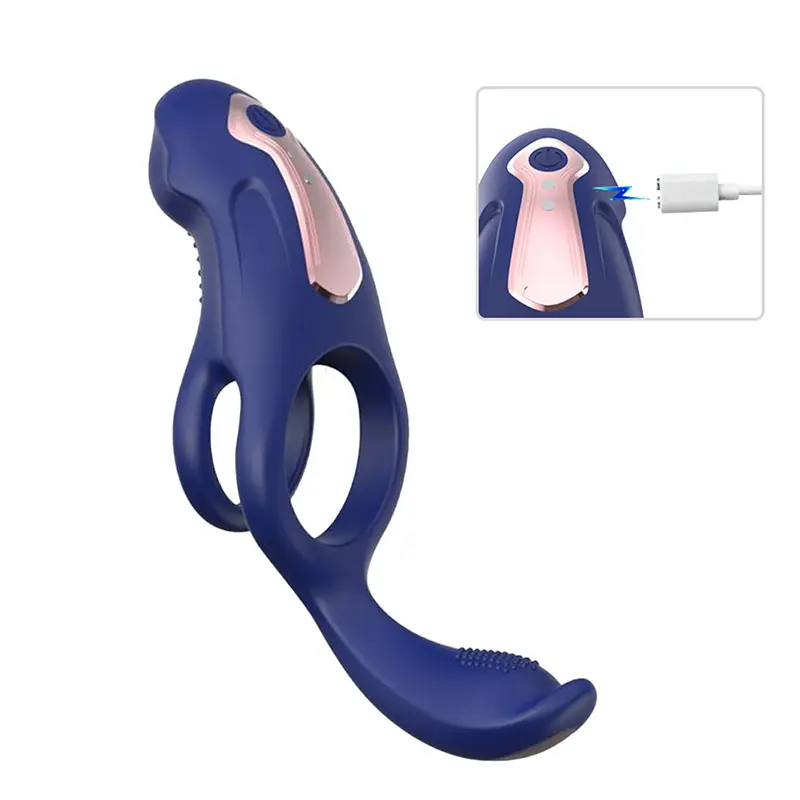 Anello del cazzo per gli uomini anelli del pene G punto di stimolazione/App controllato/Wireless vibratore anelli del cazzo giocattoli del sesso per gli uomini ritardare l'eiaculazione