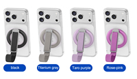 Support magnétique pour téléphone, mini anneau magnétique, support de téléphone portable pour iPhone 18 17 Air 16 15 14 13 12 Pro Max