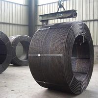Fil d'acier à haute teneur en carbone et à faible teneur en carbone, fil d'acier pour béton précontraint, fil d'acier à 1*2, 1*3, 1*7, 1*19 brins