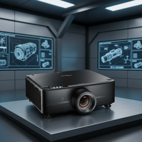 Projecteur laser Optoma ZU920T 9800 lumens, idéal pour les bureaux, l'ingénierie, le cinéma, adapté à une luminosité élevée dans les grandes manifestations en extérieur