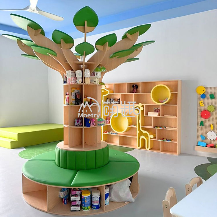 forest theme daycare reading room furniture set