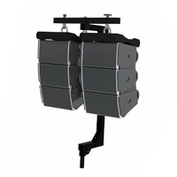 Soporte telescópico en forma de C para altavoces, brazo de montaje, conjunto de línea, torre, soporte de luz para sistema de Audio