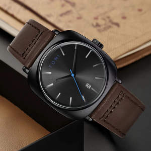 TOMI - Juego de 2 Relojes de Cuarzo para Hombre y Gafas de Sol, Reloj de Pulsera Informal de Moda con Manecillas Luminosas para Uso Diario - Product Image 5