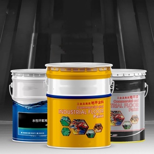 สีทาพื้นตกแต่งแบบสามในหนึ่งเดียว ODM/OEM ป้องกันการสึกหรอ สูตรน้ำ สำหรับงานปรับปรุงพื้นอีพ็อกซี่ซีเมนต์ ใช้สำหรับเคลือบสี - Product Image 1