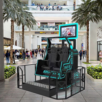 Fabricant de VR Centre de divertissement Machine VR Jeu de réalité virtuelle multijoueur Chaise double 360 VR Machine de jeu d'aire de jeux intérieure