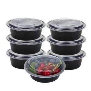16Oz 24Oz 32Oz Nhựa Vòng <span class=keywords><strong>PP</strong></span> Dùng Một Lần Thực Phẩm Container Bằng Lò Vi Ba Bát Thực Phẩm Dùng Một Lần Container Với Rò Rỉ Bằng Chứng Nắp - Product Image 2