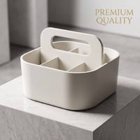 WONFUN Boîte de rangement de bureau en plastique pour livraison directe, organiseur portable multifonctionnel pour marqueurs d'enfants, cuisine, bureau et cosmétiques