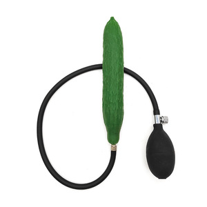 Green Pepper tiup buah Dildo Anus dan Stimulator Vagina buah sayuran Penis - Product Image 3