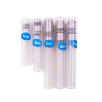 Foret à papier creux HSS de 2 à 10 mm avec tige droite pour le poinçonnage de papier, d'étiquettes, de calendriers et de billets