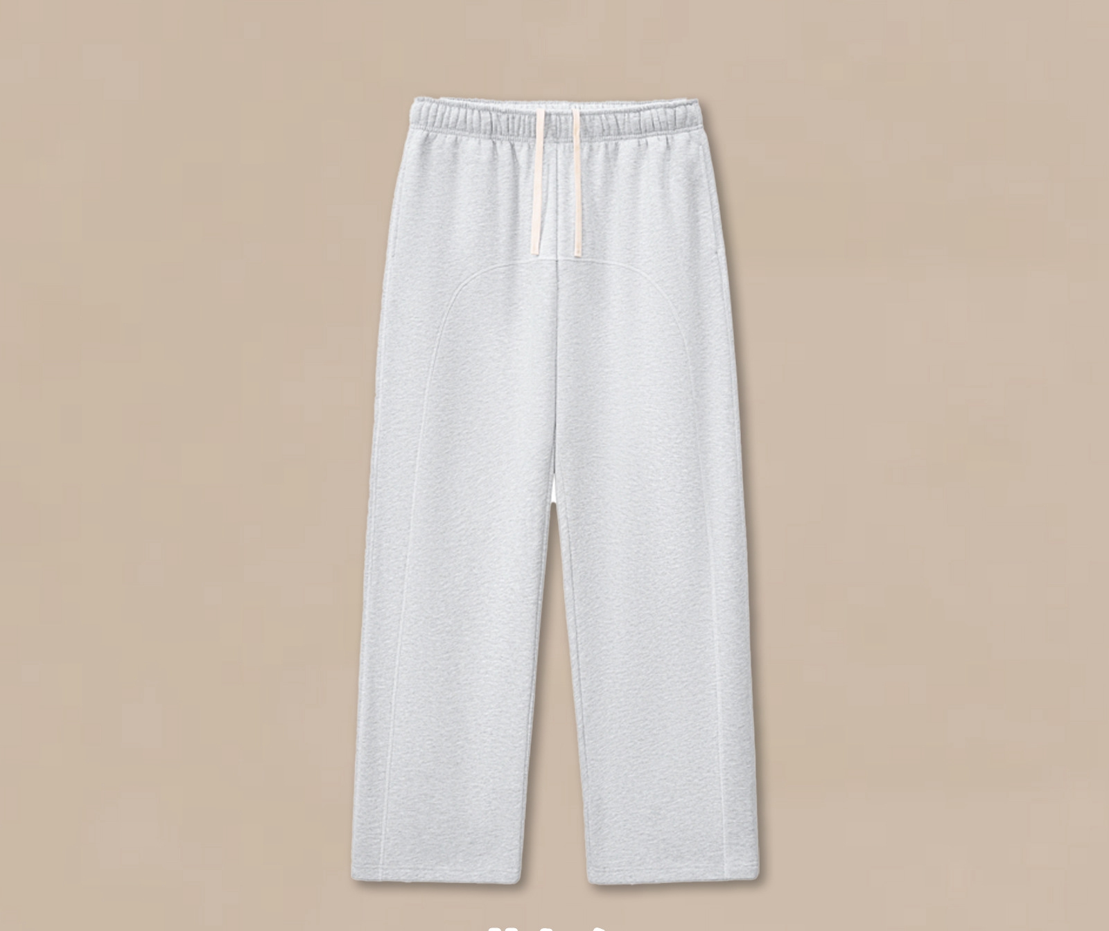 Flower Gray Pants