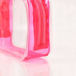 Personnalisable PVC Transparent Zipper Fashion Candy Pattern Waterproof Professional Travel Makeup & Cosmetic Bag - Product Image 6