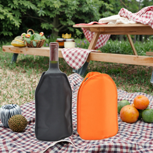 Refroidisseur de bouteille flexible avec logo personnalisé, garde le vin et les boissons au frais, manchon isolant portable pour bouteilles de <span class=keywords><strong>champagne</strong></span> et de vin - Product Image 6