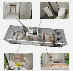 <span class=keywords><strong>Casa</strong></span> Prefabricada Tipo Bungalow en Oferta, Mini <span class=keywords><strong>Casa</strong></span> Cápsula, <span class=keywords><strong>Casa</strong></span> Modular Tipo Villa para Hotel, Villa y Apartamento - Product Image 2