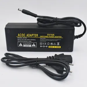 DC Plug 5.5 2.1 2.5 MM 5V 12V 24V EU US UK AU C6 C8 C13 C14 Power Supply Adapter Desktop Charger AC 3A 4A 5A 6A 7A 8A 9A 10A