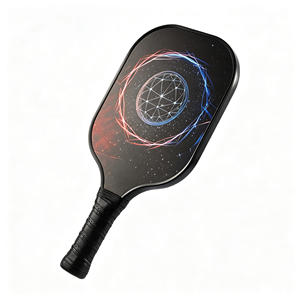 Ensemble de raquettes de pickleball en fibre de verre composite pour jeu familial, 13 mm, compact, facile à ranger, avec balles et sac de transport premium - Product Image 2