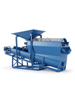 Machine intégrée de lavage et de criblage de sable en spirale, Laveur rotatif à haute efficacité pour l'usine de sable et de gravier de rivière