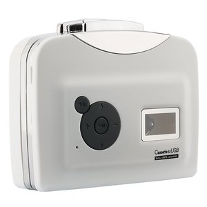 Lecteur de cassettes portable alimenté par batterie, Walkman <span class=keywords><strong>avec</strong></span> convertisseur USB, <span class=keywords><strong>prise</strong></span> en charge des écouteurs 3,5 mm, conversion de <span class=keywords><strong>cassette</strong></span> en MP3 Ezcap230 - Product Image 1