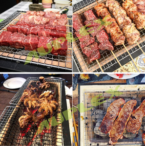 Auplex Square Hibachi Japanese Charcoal Ceramic Kamado Grill for Indoor or Outdoor <strong>BBQ</strong> <strong>Camping</strong> - Product Image 6