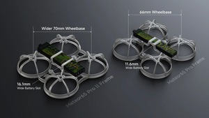 <span class=keywords><strong>BETAFPV</strong></span> <span class=keywords><strong>Meteor65</strong></span> Pro II O4 Quadcopter Brushless Whoop 1S 70mm con Unidad de Aire O4 Wide, Serial ELRS 2.4G, ESC de 12A, Dron FPV <span class=keywords><strong>HD</strong></span> - Product Image 5