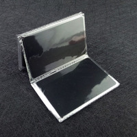 Cartes NFC en gros SC-RFID, imprimables, en plastique noir et blanc, matériau d'identification, carte PVC vierge NFC