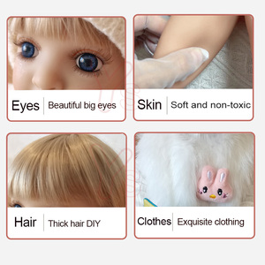 Muñeca Bebé Reborn de Silicona Inteligente, Juguete que Puede Mover la Cabeza, las Manos, Hablar, Grabar y Realizar Múltiples Funciones - Product Image 3