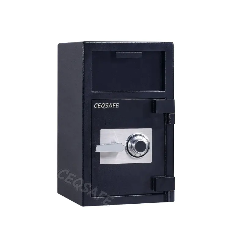 CEQSAFE Hot Sell Money Coin Cash Safe Locker Drop Deposit Mechanical Code Lock