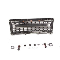 Accessoires pour camionnettes 4x4, calandre avant noire en ABS, feux tout-terrain, style sportif, installation par boulons, compatible avec Silverado