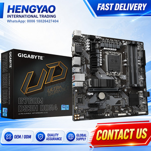 Carte mère B760M DS3H DDR4 LGA1700 compatible avec les processeurs Intel Core i3, i5, i7, i9 LGA1700, carte mère Intel B760, RAM DDR4. - Product Image 1