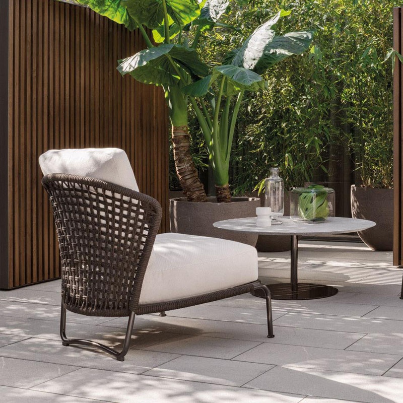 Modern new arrival outdoor furniture rope patio garden chairs