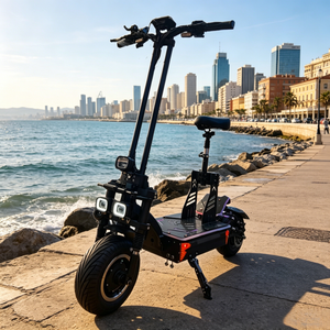 Scooter Eléctrico de 72V 50Ah con Doble Motor, 120KM de Autonomía, Controlador de 65A, Suspensión Hidráulica, Plegable, para Adultos, con Amortiguador, Certificado CE - Product Image 2