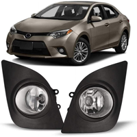 Feux antibrouillard avant pour Toyota Corolla L / LE 2014-2016, ensemble de remplacement de feux antibrouillard