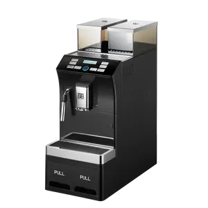 Freshly Ground Italian-style Automatic Coffee Machine Office And Commercial Grinding Integrated Automatic Water Supply Household