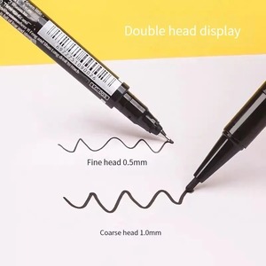 Arte della marcatura Graffiti pennarello vernice permanente a doppia punta <span class=keywords><strong>Art</strong></span> pennarello per la plastica legno pietra metallo di vetro scarabocchi - Product Image 5