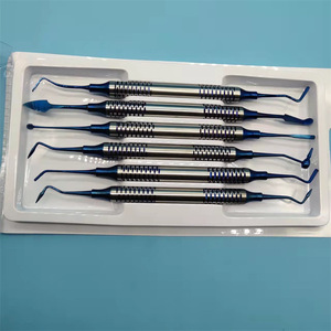 Instrumento <span class=keywords><strong>Dental</strong></span> 6 en 1 Espátula para Relleno de Resina Compuesta Kit de Higiene <span class=keywords><strong>Dental</strong></span> Herramienta de Odontología - Product Image 6