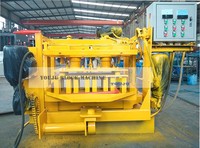 Machine manuelle mobile QMY4-30 pour la pose de blocs de béton, machine à pavés en ciment, machine à fabriquer des blocs creux