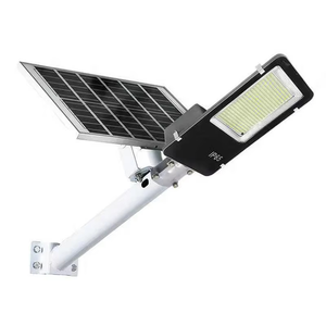 Todo en uno Solar LED Street Aluminio IP65 Impermeable con batería incorporada Control remoto para carreteras municipales - Product Image 5
