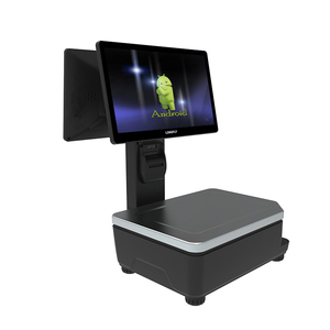 Báscula Etiquetadora con Pantalla Táctil LongFly de 15.6 Pulgadas, Báscula Digital con IA Android, Báscula con Impresión de Etiquetas de Doble Pantalla, <span class=keywords><strong>TPV</strong></span> Android <span class=keywords><strong>Pos</strong></span> - Product Image 2