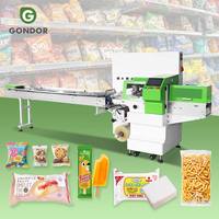 Wegwerpbestek Masker Kussen Vork Mes Lepel Set Papieren zakjes Automatische groenteverpakkingsmachine