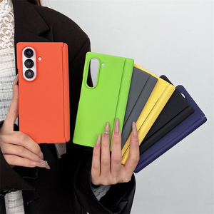 Funda Protectora Delgada con Textura de Arena Mate y Doble <span class=keywords><strong>Bisagra</strong></span> para Samsung Galaxy Z Fold7 - Product Image 6