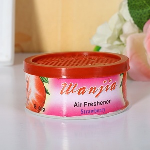 Aimroma PP pasta deodorante per ambienti rotondo solido deodorante per auto rotondo profumo solido - Product Image 4